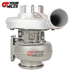 Yourmiles SX-300 S363 Billet Wheel Journal Bearing TurboCharger T4 .91/0.86 Dual Vband Turbine