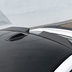 SOOQOO BMW M5 G90 carbon fibre spoiler - rear three-quarter view