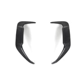 SOOQOO BMW X5M F95 carbon fibre rear vent trim - front three-quarter view