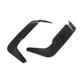 SOOQOO BMW X6M F96 carbon fibre rear vent trim - front three-quarter view