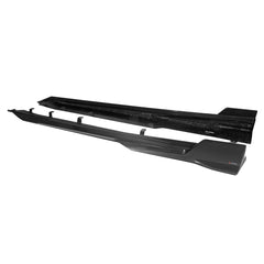 SOOQOO BMW X5M F95 carbon fibre side skirt - side profile view
