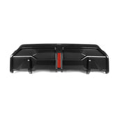 SOOQOO BMW 2 Series G42 carbon fibre rear diffuser - front three-quarter view