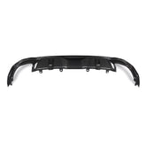 SOOQOO BMW 4 Series G26 carbon fibre rear diffuser - front three-quarter view