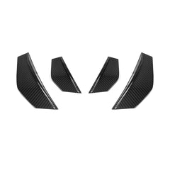 SOOQOO BMW M2 F87 carbon fibre canard - front three-quarter view