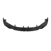 SOOQOO BMW 8 Series G16 carbon fibre front splitter - front three-quarter view
