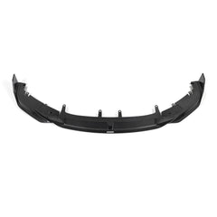 SOOQOO BMW 8 Series G16 carbon fibre front splitter - front three-quarter view