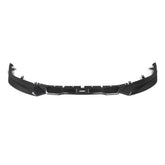 SOOQOO BMW M2 G87 carbon fibre front splitter - front three-quarter view