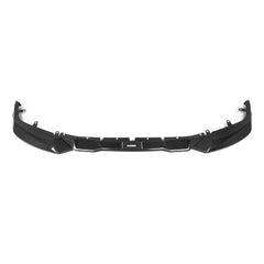 SOOQOO BMW M2 G87 carbon fibre front splitter - front three-quarter view