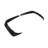 SOOQOO BMW M2 F87 carbon fibre rear vent trim - front three-quarter view