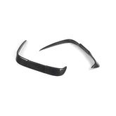 SOOQOO BMW M2 F87 carbon fibre rear vent trim - front three-quarter view