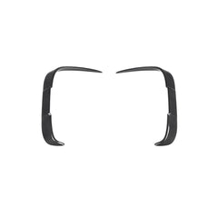 SOOQOO BMW M2 F87 carbon fibre rear vent trim - side profile view