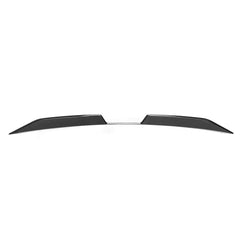 SOOQOO BMW M3 G80 carbon fibre spoiler - close-up of carbon fibre weave detail