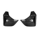 SOOQOO BMW 4 Series G26 carbon fibre rear diffuser - front three-quarter view