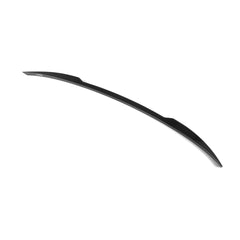 SOOQOO BMW M3 G81 carbon fibre spoiler - side profile view