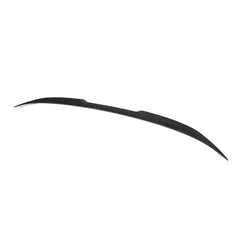 SOOQOO BMW 2 Series G42 carbon fibre spoiler - side profile view