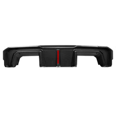 SOOQOO BMW M4 G82 carbon fibre rear diffuser - side profile view