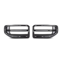 SOOQOO BMW M2 G87 carbon fibre grille - front three-quarter view