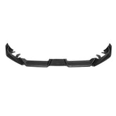 SOOQOO BMW X6 G06 carbon fibre front splitter - front three-quarter view