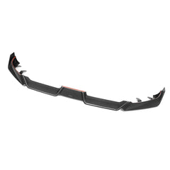 SOOQOO BMW X6 G06 carbon fibre front splitter - side profile view