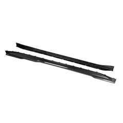 SOOQOO BMW M3 G80 carbon fibre side skirt - side profile view