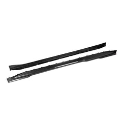 SOOQOO BMW M4 G82 carbon fibre side skirt - side profile view