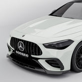 SOOQOO Mercedes-Benz CLE 53 carbon fibre front splitter - front three-quarter view