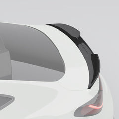 SOOQOO Mercedes-Benz carbon fibre spoiler - rear three-quarter view