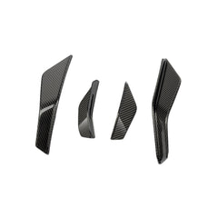 SOOQOO Audi RS3 carbon fibre canard - front three-quarter view