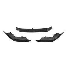 SOOQOO Audi RS3 carbon fibre front splitter - front three-quarter view