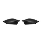 SOOQOO Audi RS3 carbon fibre mirror cap - front three-quarter view