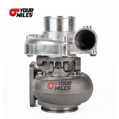 Yourmiles T67 Cast Compressor Wheel Turbocharger T4 0.68/0.81/0.96 Ptrim Turbine+Flange Clamp