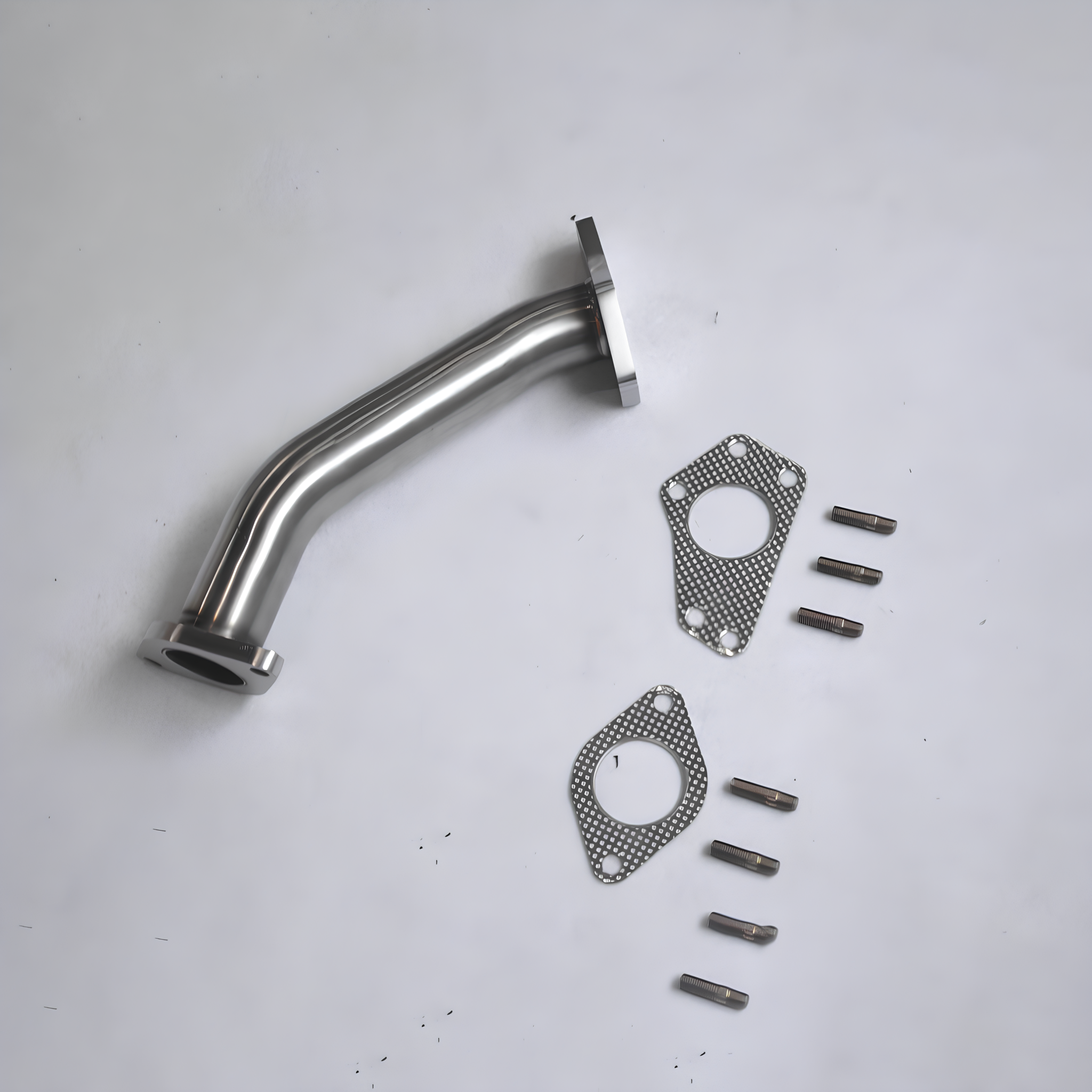 AME catless Turbo Big Tube Up-Pipe 2" For 02-14 Subaru WRX or 04-19 STI