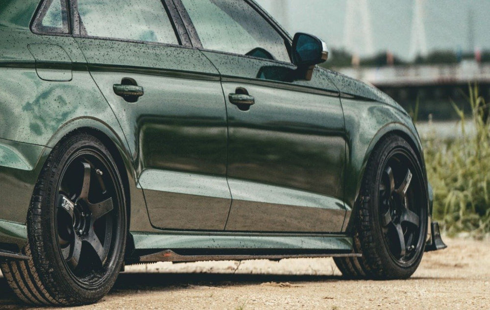 CMST Carbon Fiber Side Skirt for Audi S3 & A3 S Line & A3 2014-2020