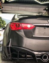 CMST Carbon Fiber Rear Bumper & Diffuser for Infiniti Q50 to Project Black S Concept 2014-2022