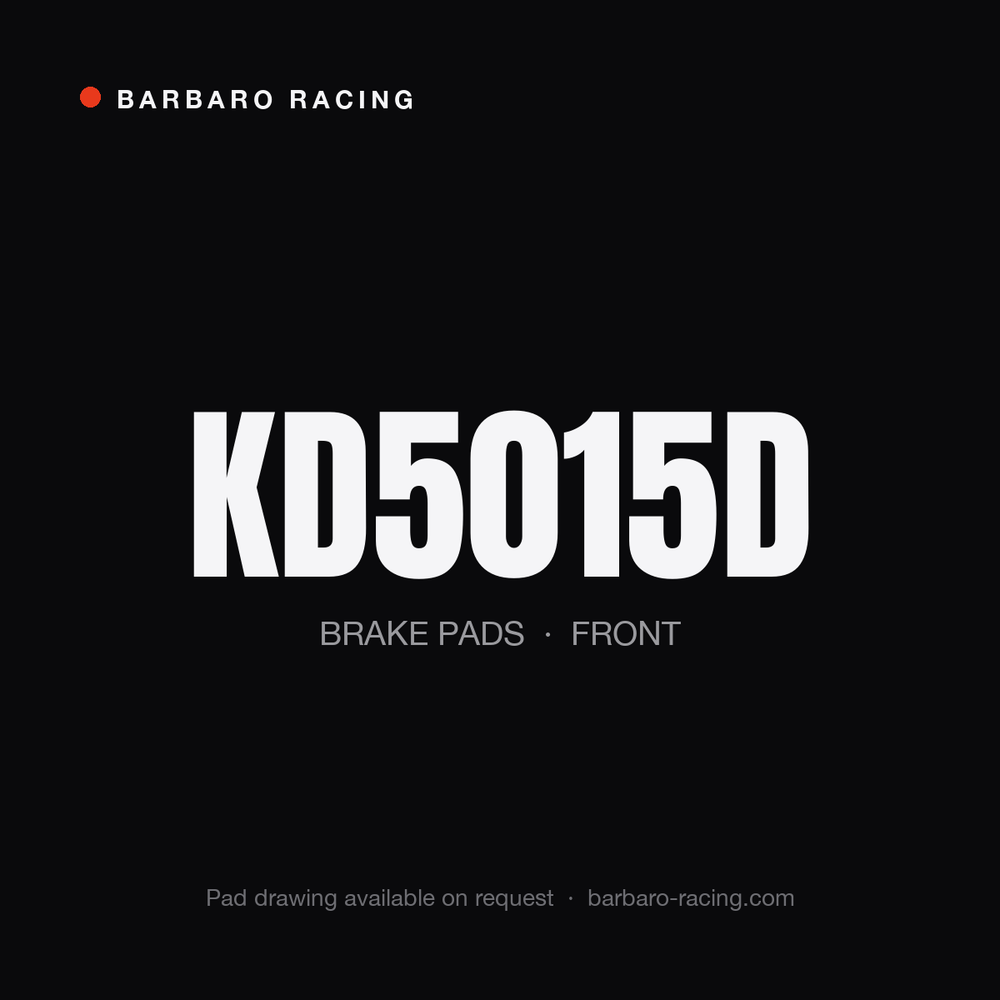 Barbaro Racing KD5015D front brake pads