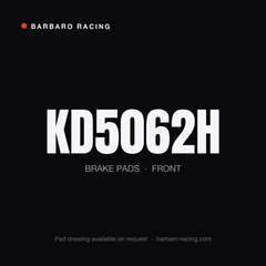 Barbaro Racing KD5062H front brake pads