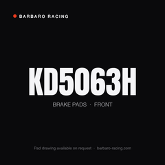 Barbaro Racing KD5063H front brake pads
