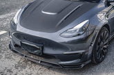 CMST Carbon Fiber Front Lip Ver.2 for Tesla Model Y