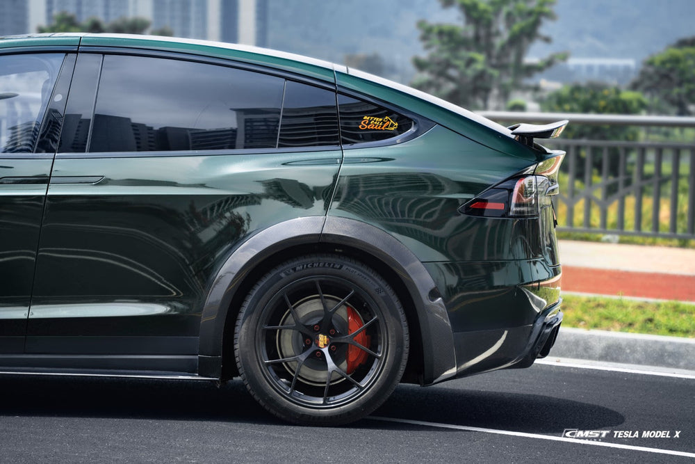 CMST Carbon Fiber Rear Diffuser for Tesla Model X 2022-ON