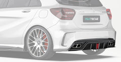 Paktechz Mercedes-Benz A-Class W176 Carbon Fiber Body Kit - Rear Diffuser