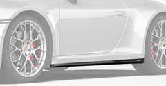 Paktechz Porsche 911 992.1 Carbon Fiber Body Kit - Side Skirts