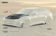 Splitter Delantero Aulena para Audi RS6