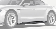 Paktechz Porsche Taycan (2025+) Carbon Fiber Body Kit - Porsche 2025 Taycan Side Skirts