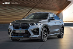 Kit de carrocería de alto rendimiento en fibra de carbono seco Aulena Design para BMW X6M