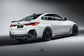 Future Design FD Carbon Fiber REAR CANARDS for BMW 4 Series G26 Gran coupe M440i 430i
