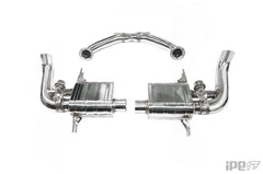 IPE Exhaust pour Audi R8 RWD Coupé/Spyder 5.2FSI V10