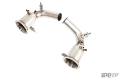 IPE Link Pipe für Porsche 992 Turbo S