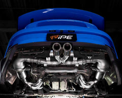 IPE Exhaust Muffler for Porsche 992 GT3 RS Titanium