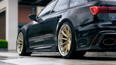 N-Zero UF-11D forged wheel detail