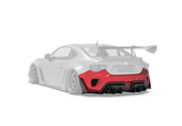 Robot Carbon Fiber Rear Bumper & Diffuser For Toyota 86 Subaru BRZ Scion FR-S